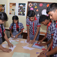 KV students visit the Mathematics lab