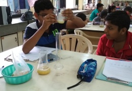 Summer camp at HBCSE for AECS students May and June 2018