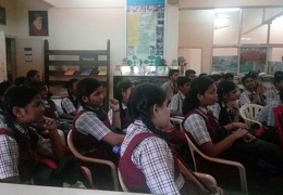 Maths lab session with Students from Dahisar school (grade 9 and 10) September 9, 2015