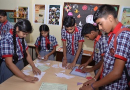 KV students visit the Mathematics lab