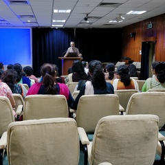 Welcome talk by Prof. K. Subramaniam 