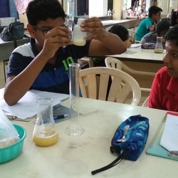 Summer camp at HBCSE for AECS students May and June 2018