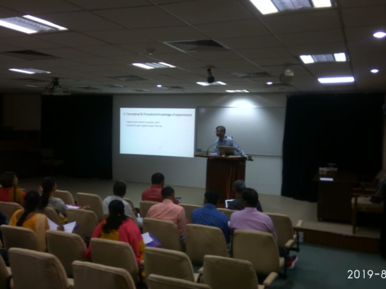 Session on pedagogy of Vigyan Pratibha units