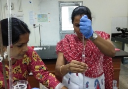 Experimental Session-Pipetting