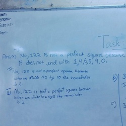 Patterns in square numbers 5th Dec 2018